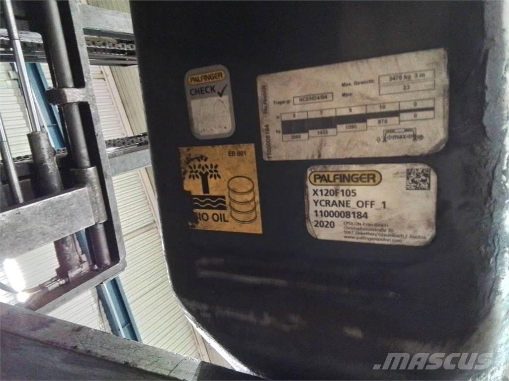 Palfinger X120f105 Kranovi za debla