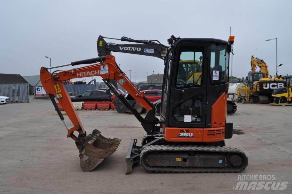 Hitachi ZX 26 U-6 Mini bageri < 7t