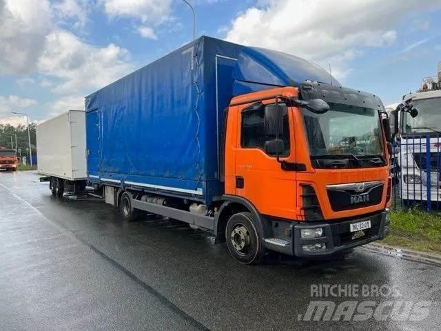 MAN TGL 8.220 Sanduk kamioni