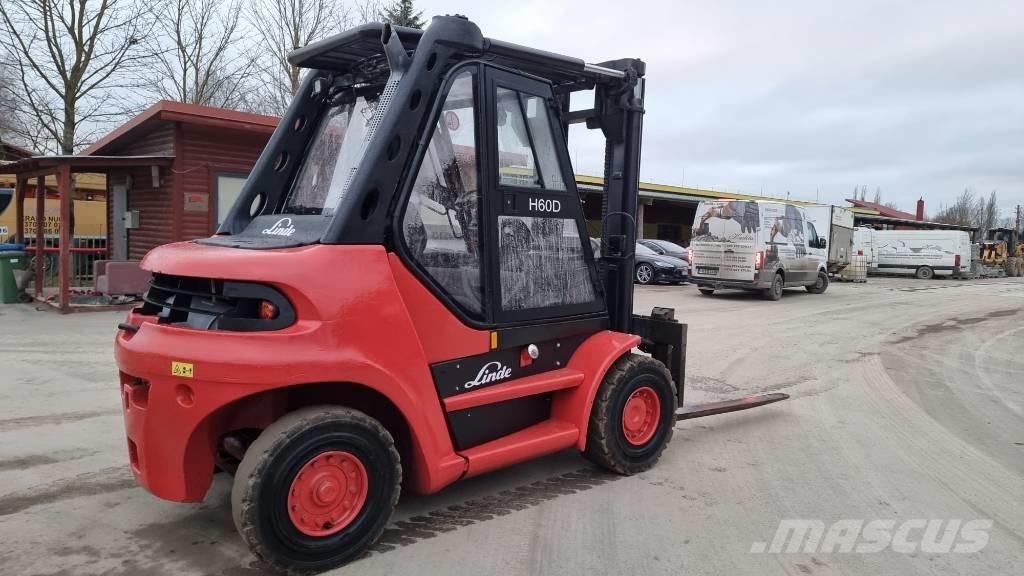 Linde H 60 D-02 Dizelski viljuškari