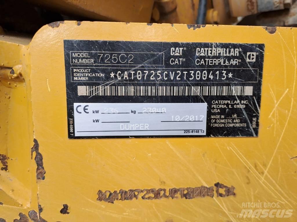 CAT 725C2 Zglobni damperi