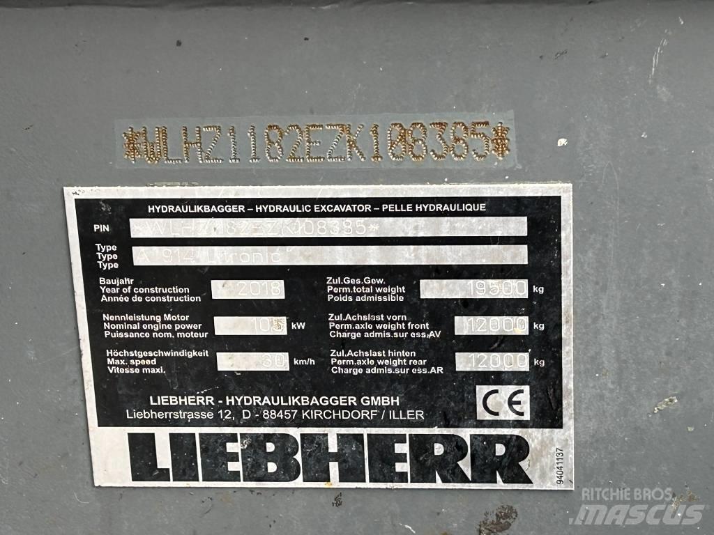 Liebherr A914 / LH18M Ostalo