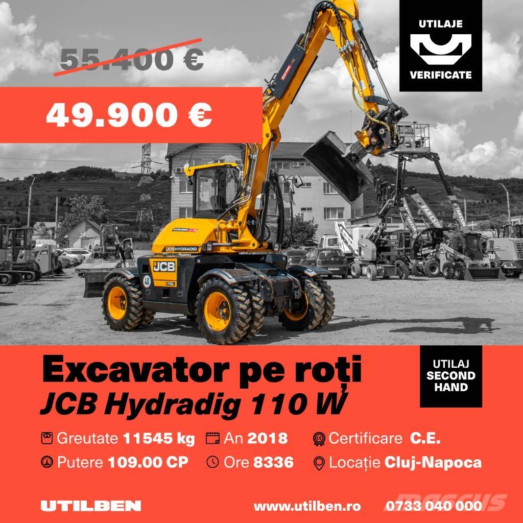 JCB Hydradig 110 W Bageri točkaši