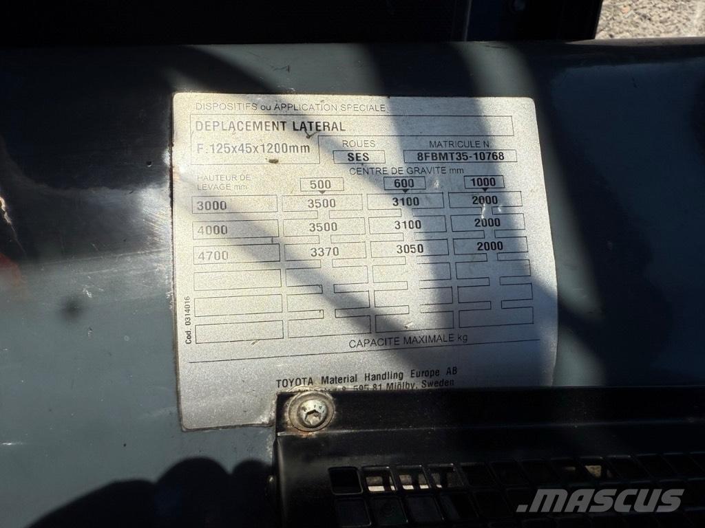 Toyota 8 FBMT 35 Električni viljuškari