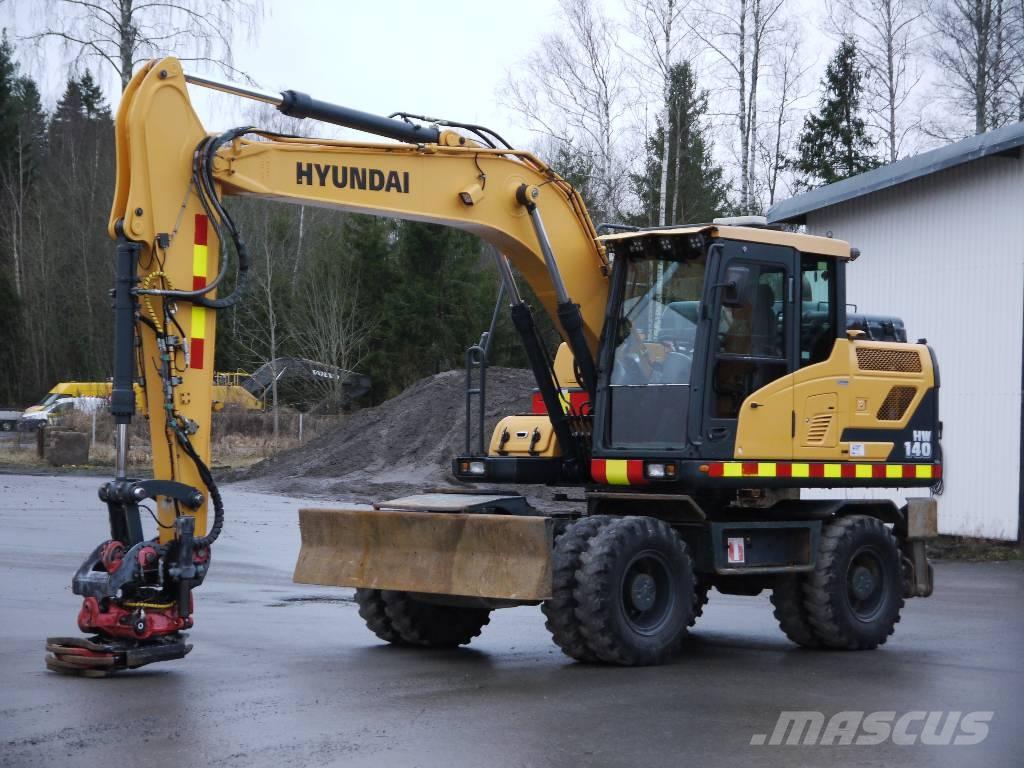 Hyundai HW 140 Bageri točkaši