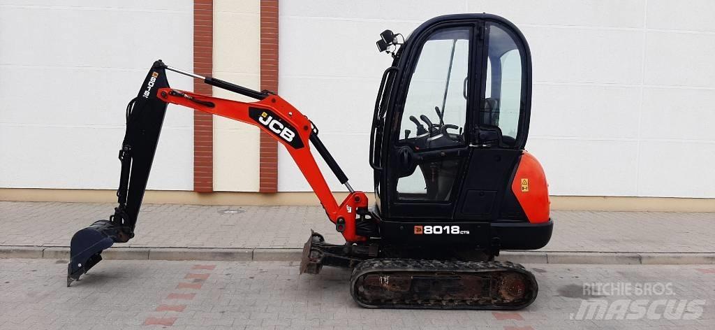 JCB 8018 CTS Mini bageri < 7t