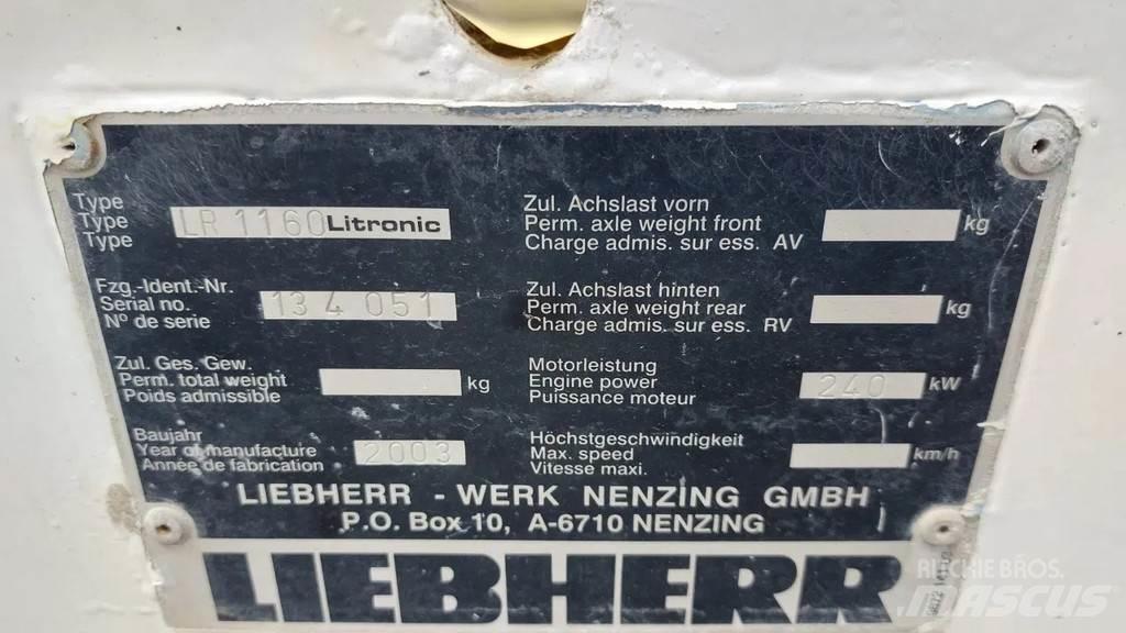Liebherr LR 1160 Derik kranovi