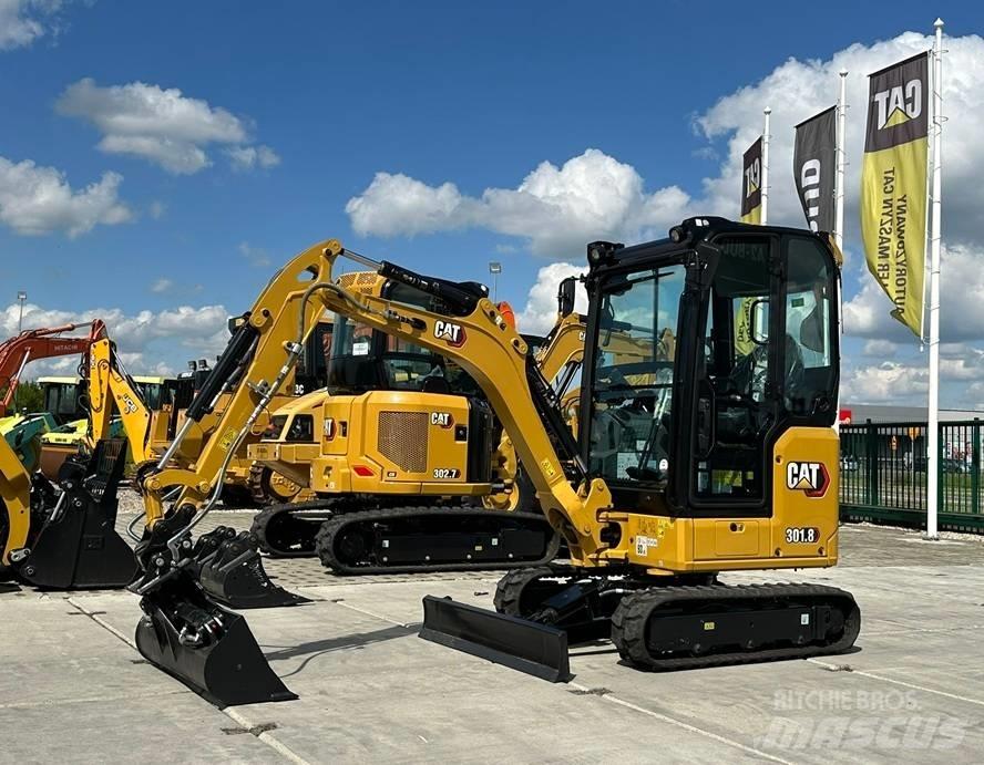 CAT 301.8 Mini bageri < 7t