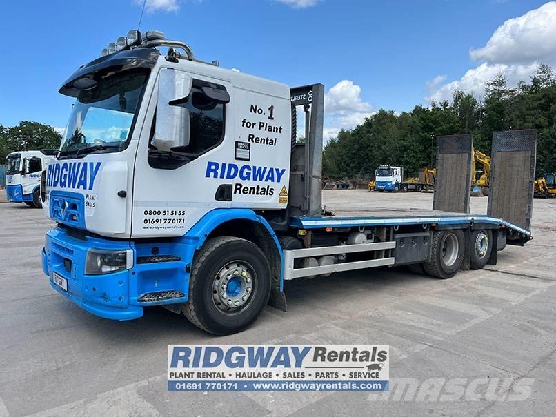 Renault C 320 Kamioni sa ravan platformom / vitlom