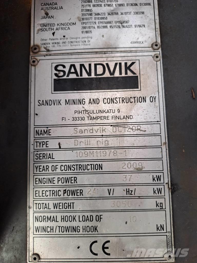 Sandvik DC 121R Terenske bušilice