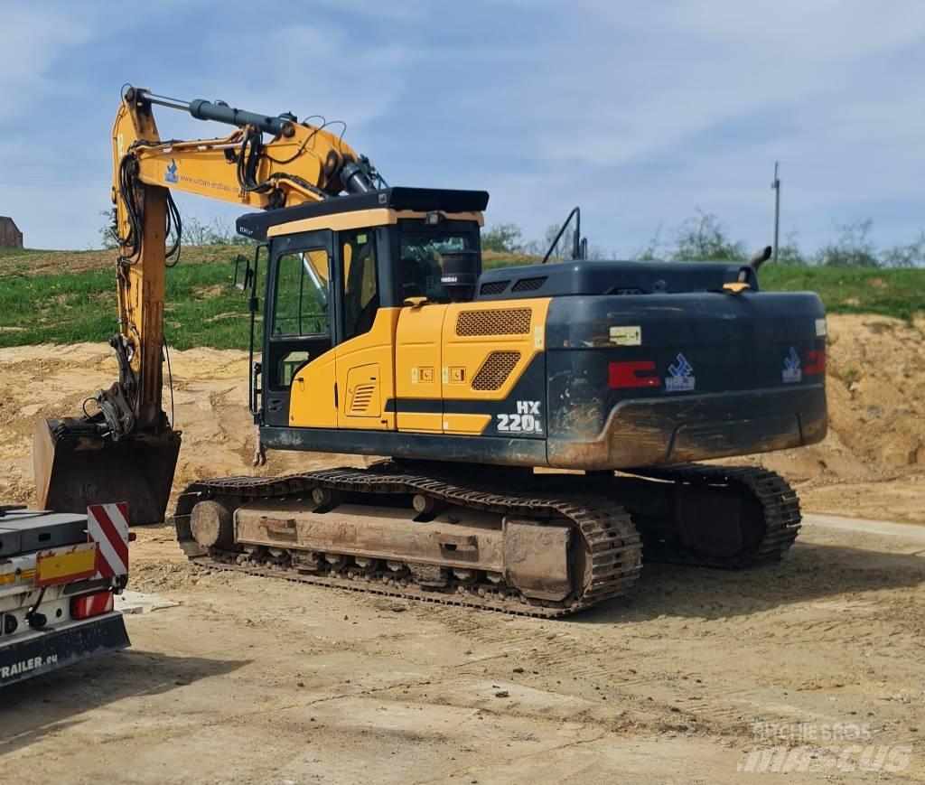 Hyundai HX 220 210 Bageri guseničari