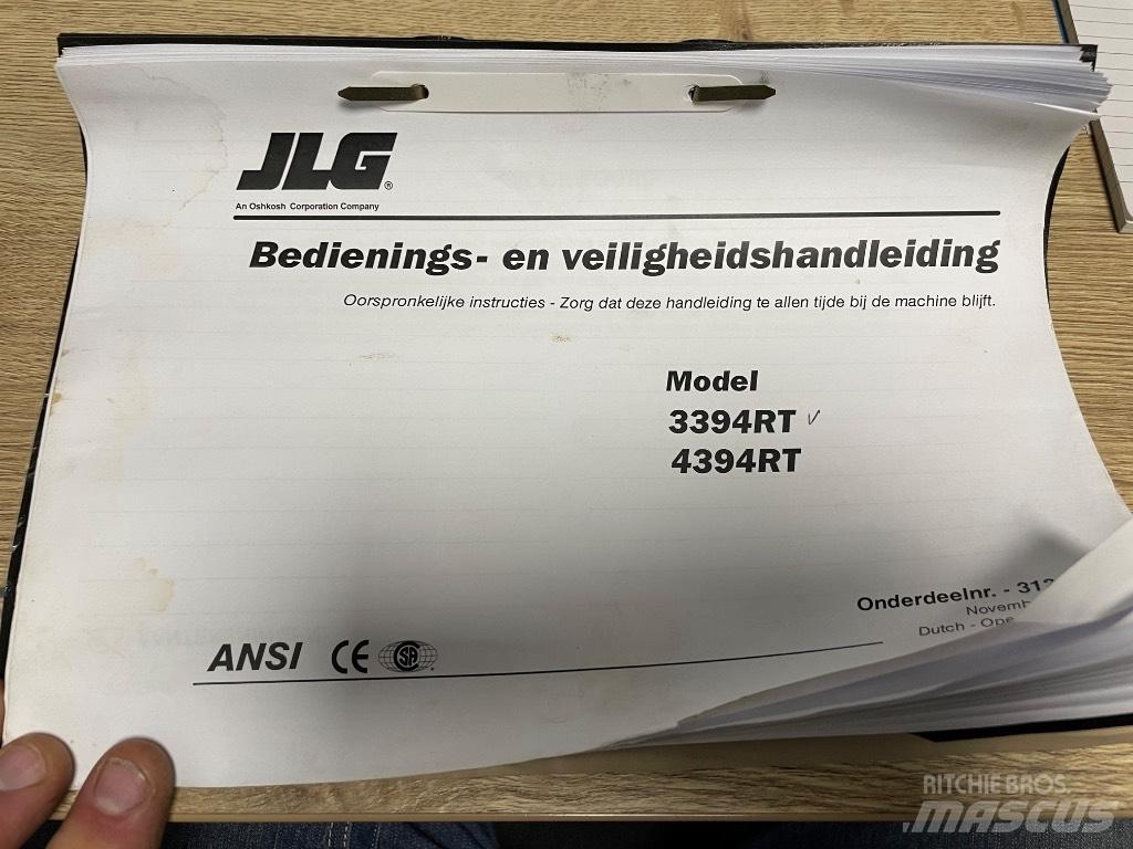 JLG 3394 RT Makazaste platforme