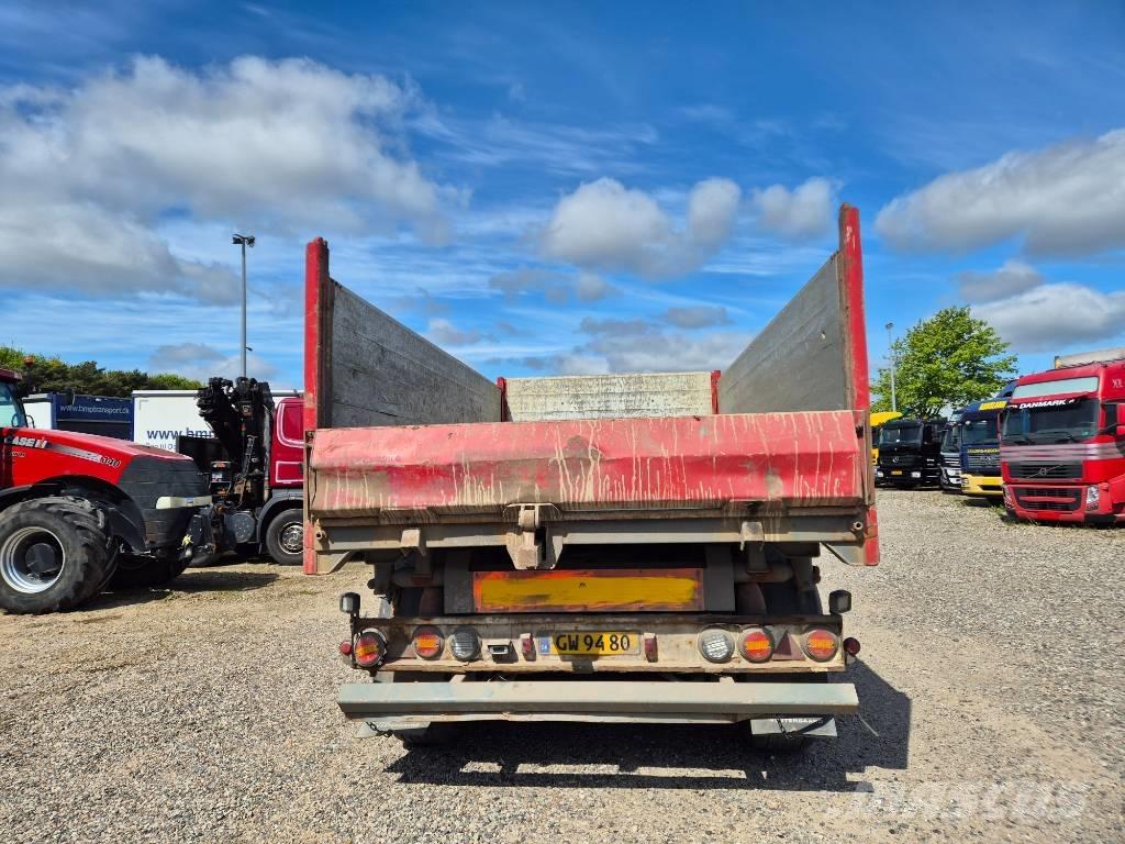 Nopa 3 axle tipper Kiperi prikolice