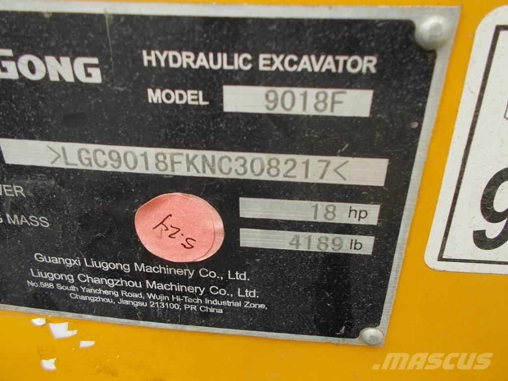 LiuGong 9018 F Mini bageri < 7t