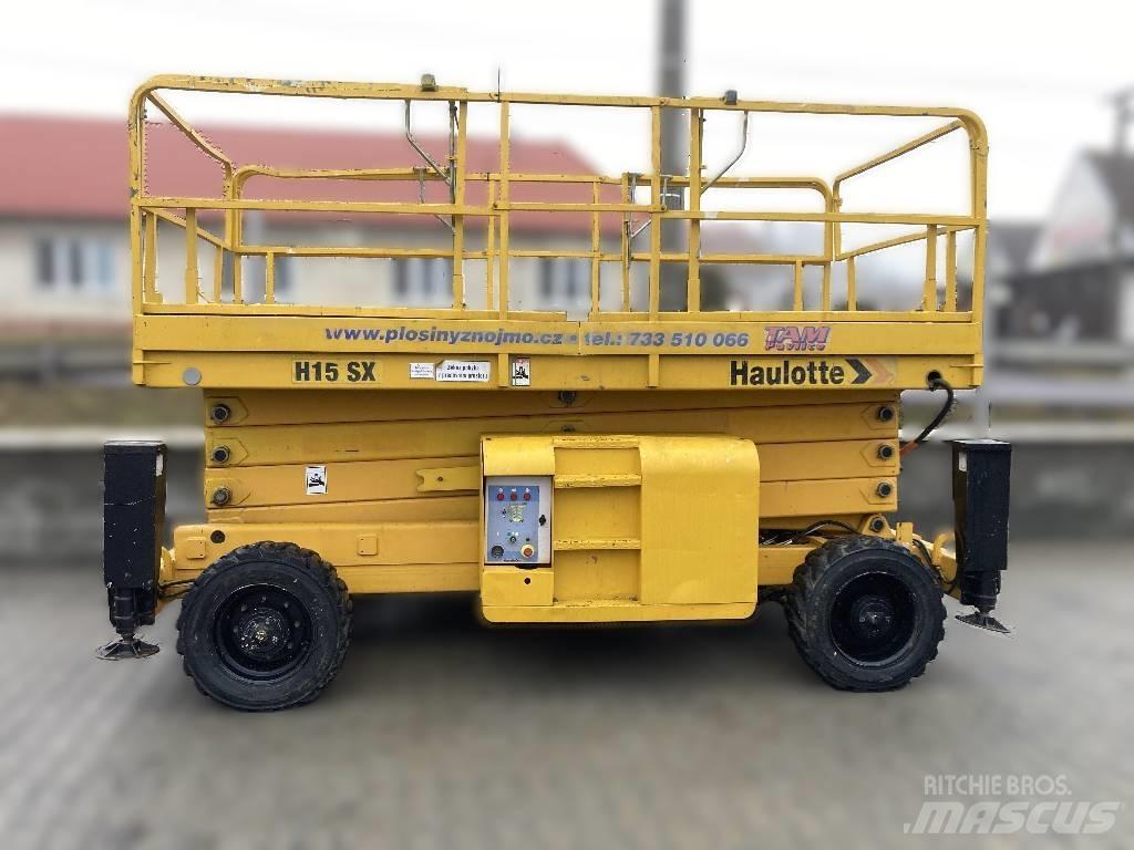 Haulotte H 15 SX Makazaste platforme