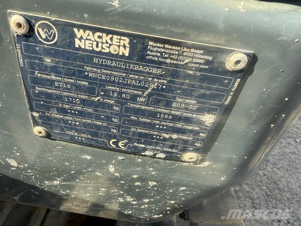 Wacker Neuson ET 16 Mini bageri < 7t