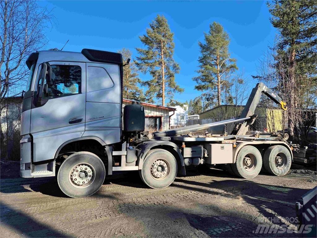 Volvo FH460 Rol kiper kamioni sa kukom za podizanje tereta
