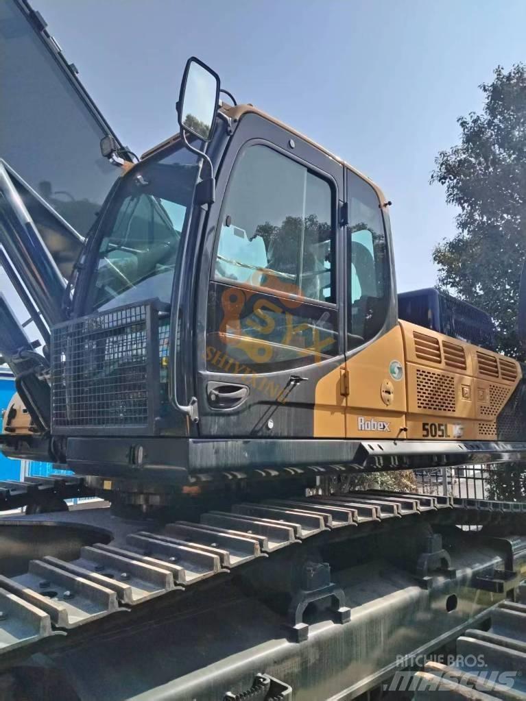 Hyundai R 505 L VS Bageri guseničari