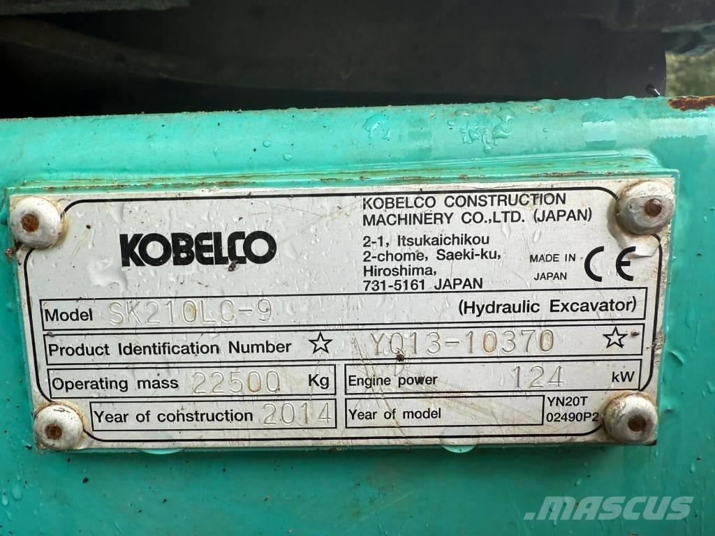 Kobelco SK 210 LC-9 Bageri guseničari