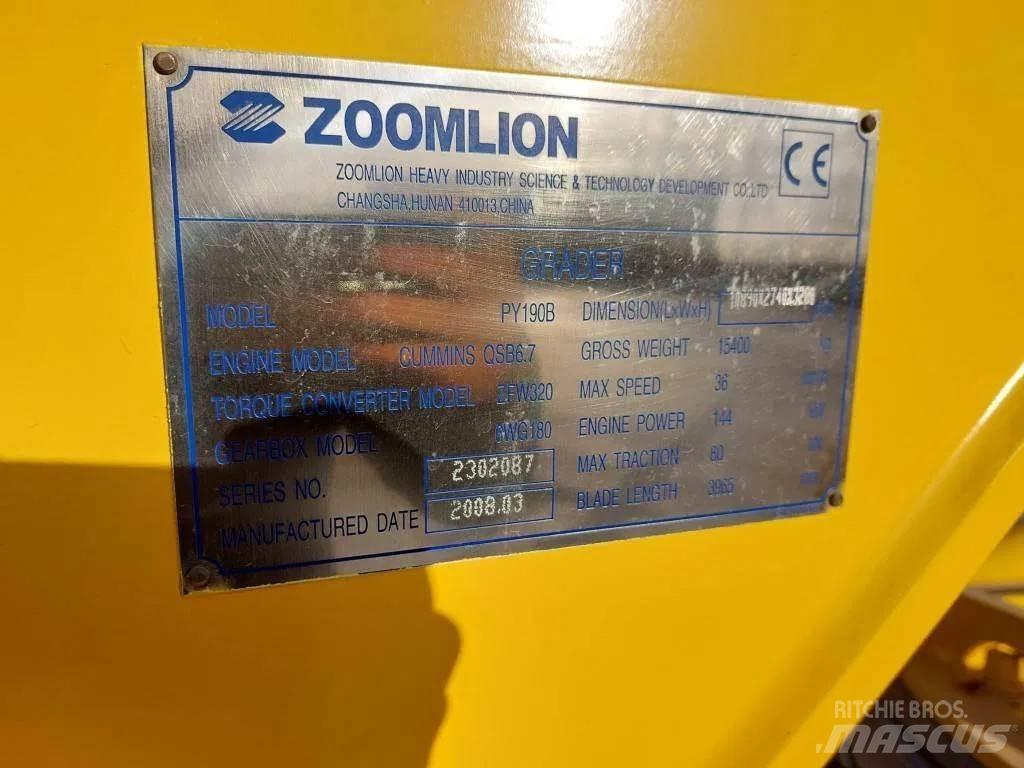 Zoomlion PY190B Grejderi