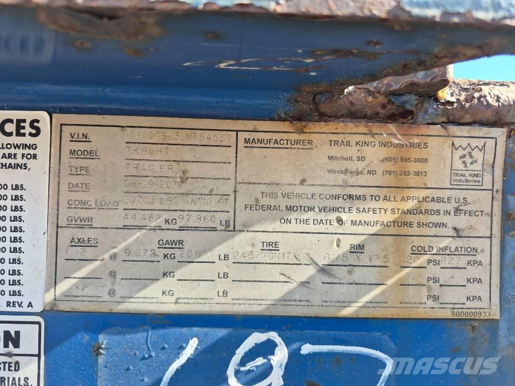 Trail King TK80HT Ostale prikolice