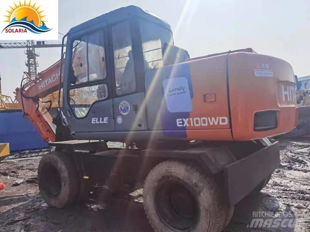 Hitachi EX 100 W D Bageri točkaši