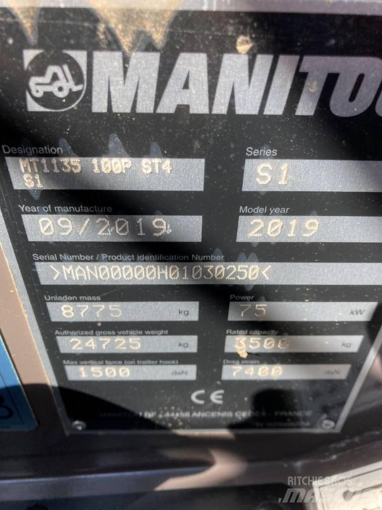 Manitou MT 1135 Teleskopski viljuškari