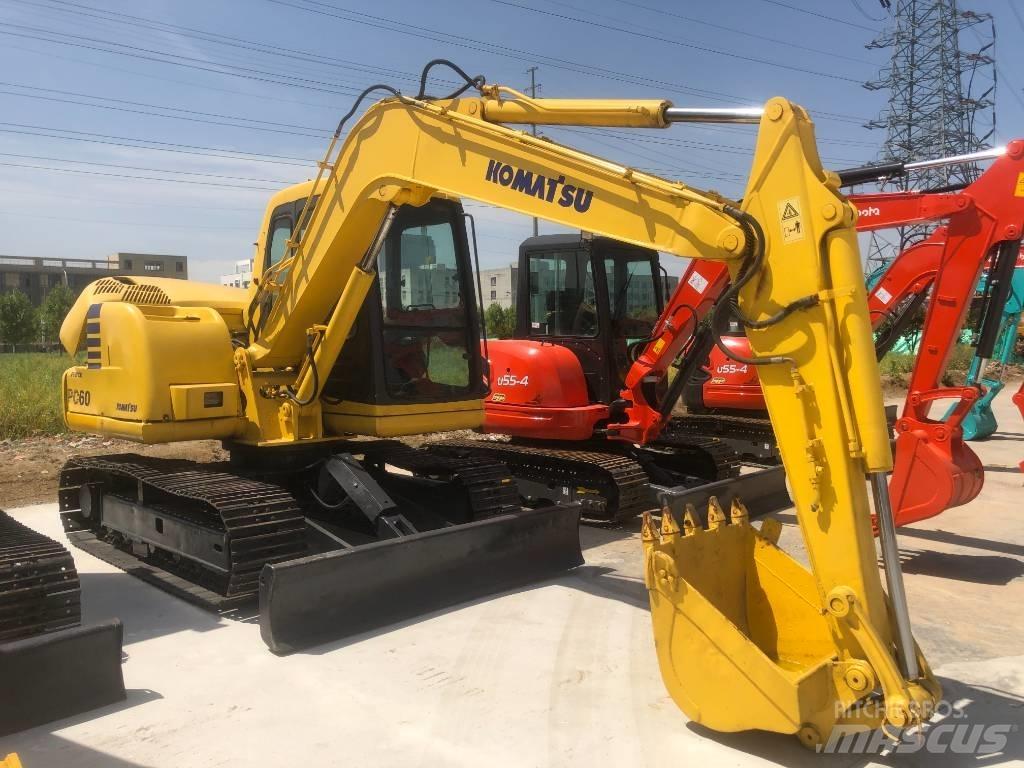 Komatsu PC 60 Bageri guseničari