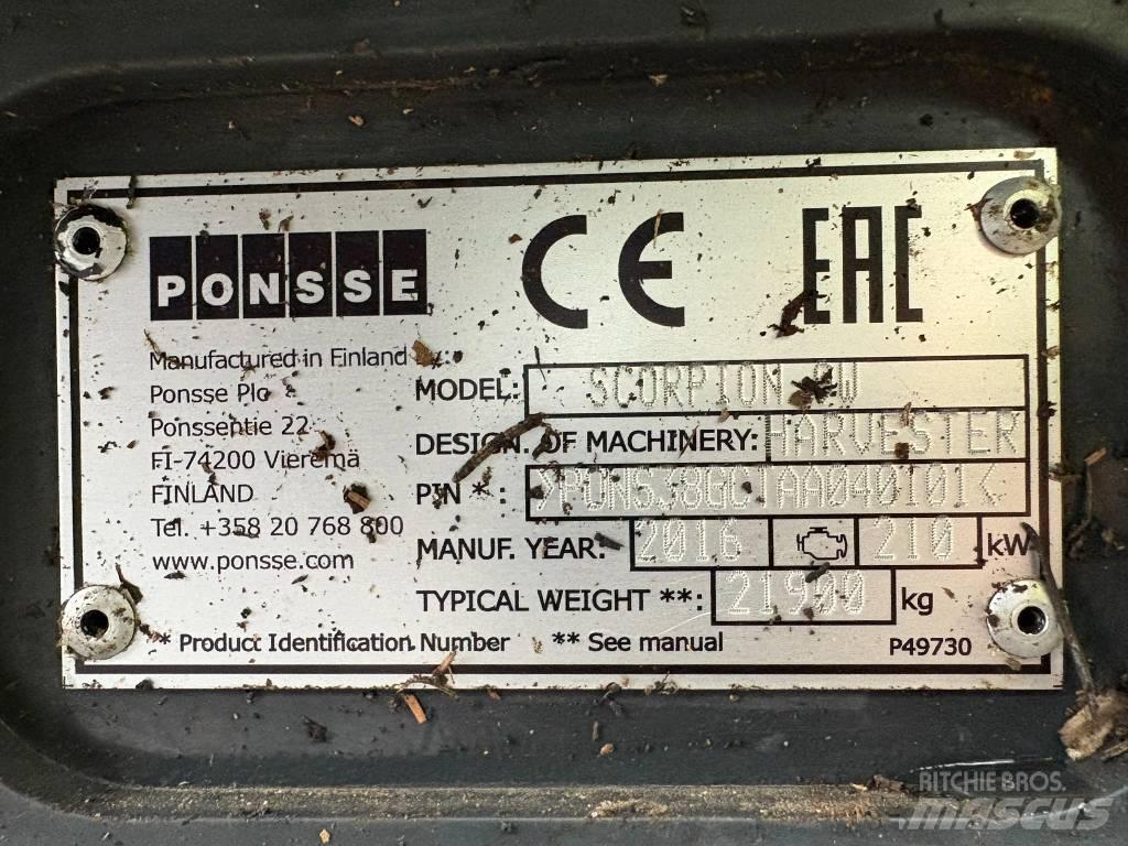 Ponsse Scorpion Harversteri