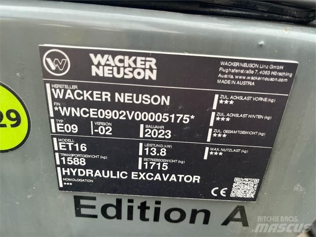 Wacker ET 16 Mini bageri < 7t