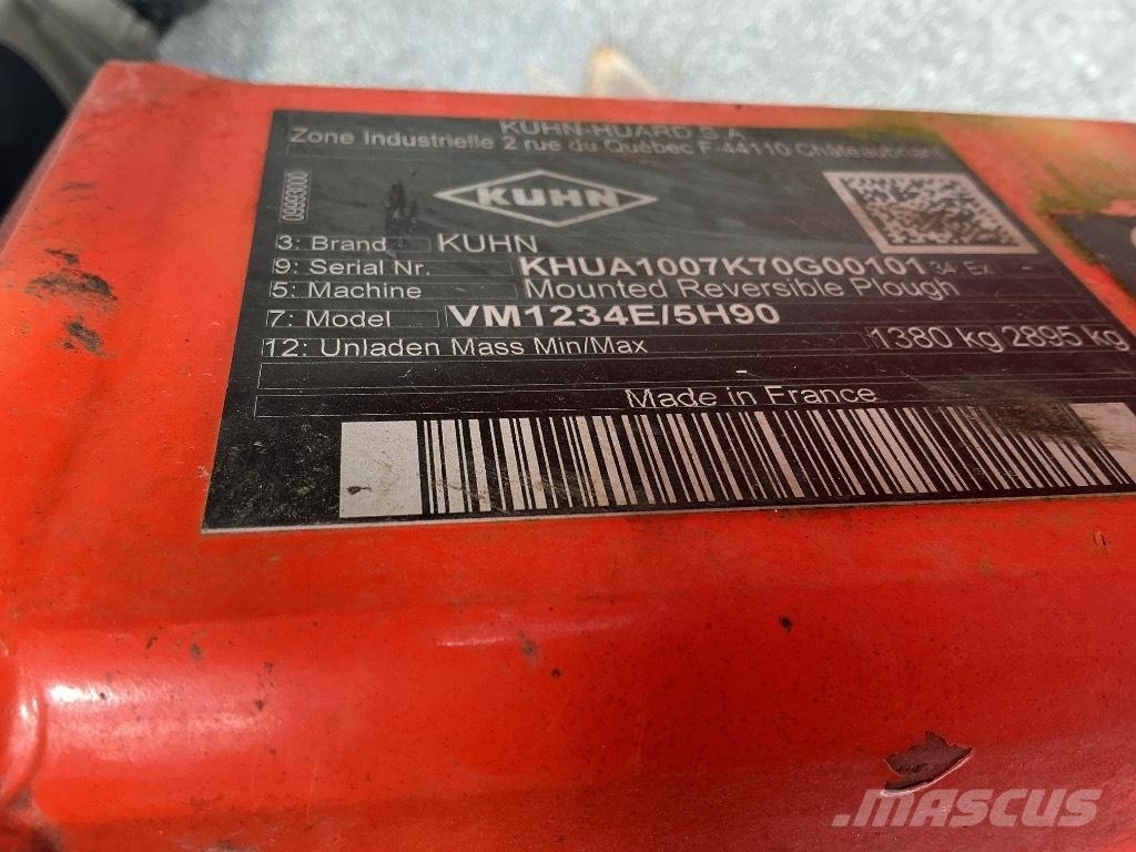 Kuhn Vari-Master 123 Plugovi obrtači