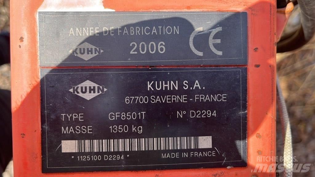 Kuhn GF 8501 T Okretači i sakupljači sena