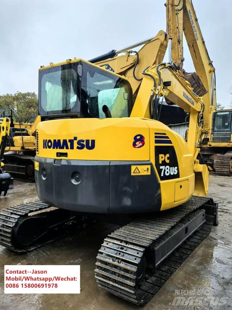 Komatsu PC 78 US-8 Midi bageri 7t – 12t