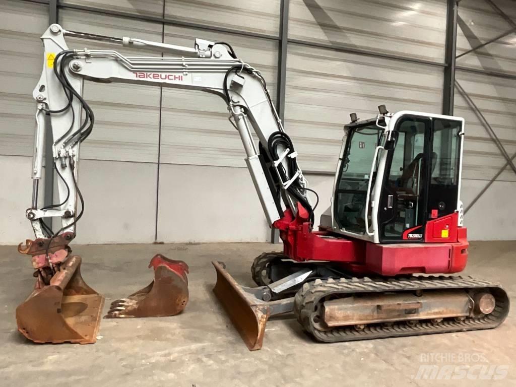Takeuchi TB 280 FR Midi bageri 7t – 12t