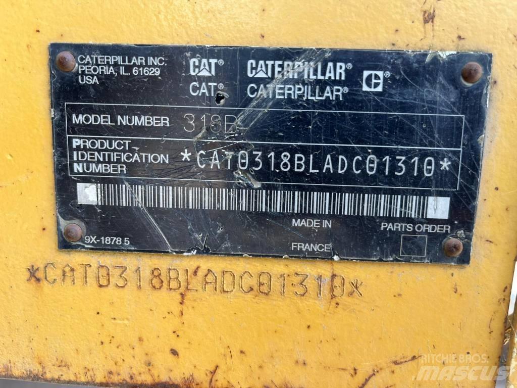 CAT 318 B L Bageri guseničari