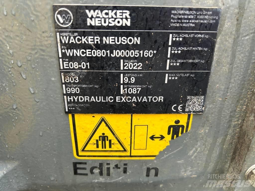 Wacker Neuson 803 Bageri guseničari