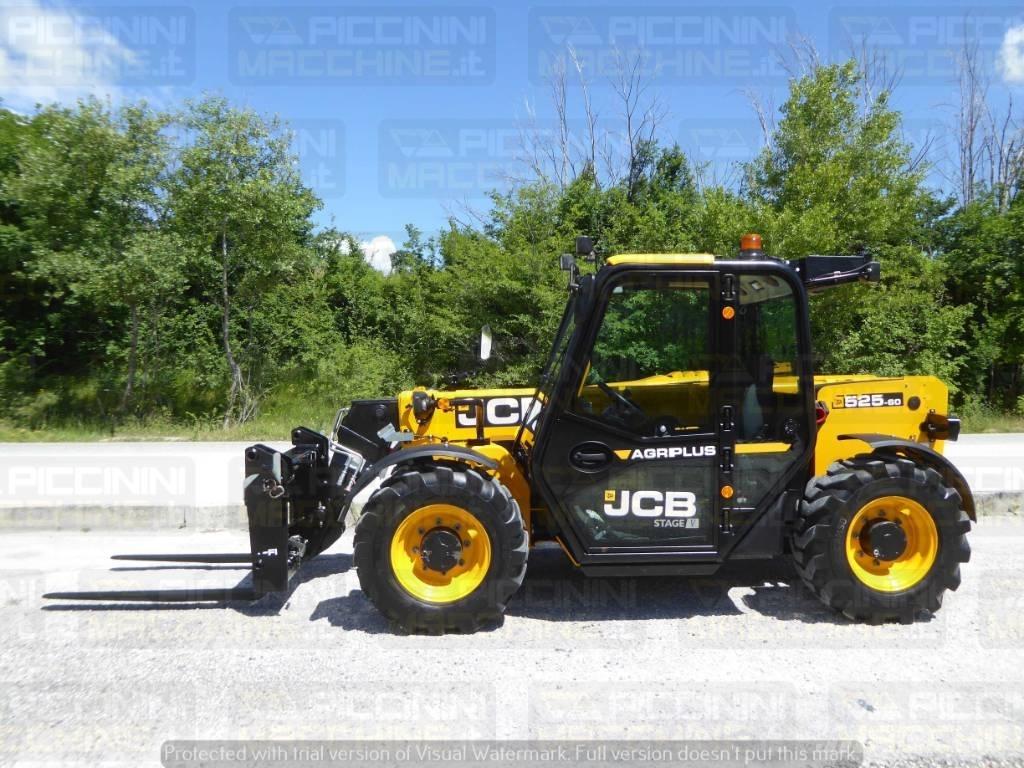 JCB 525-60 Agri Plus Teleskopski viljuškari