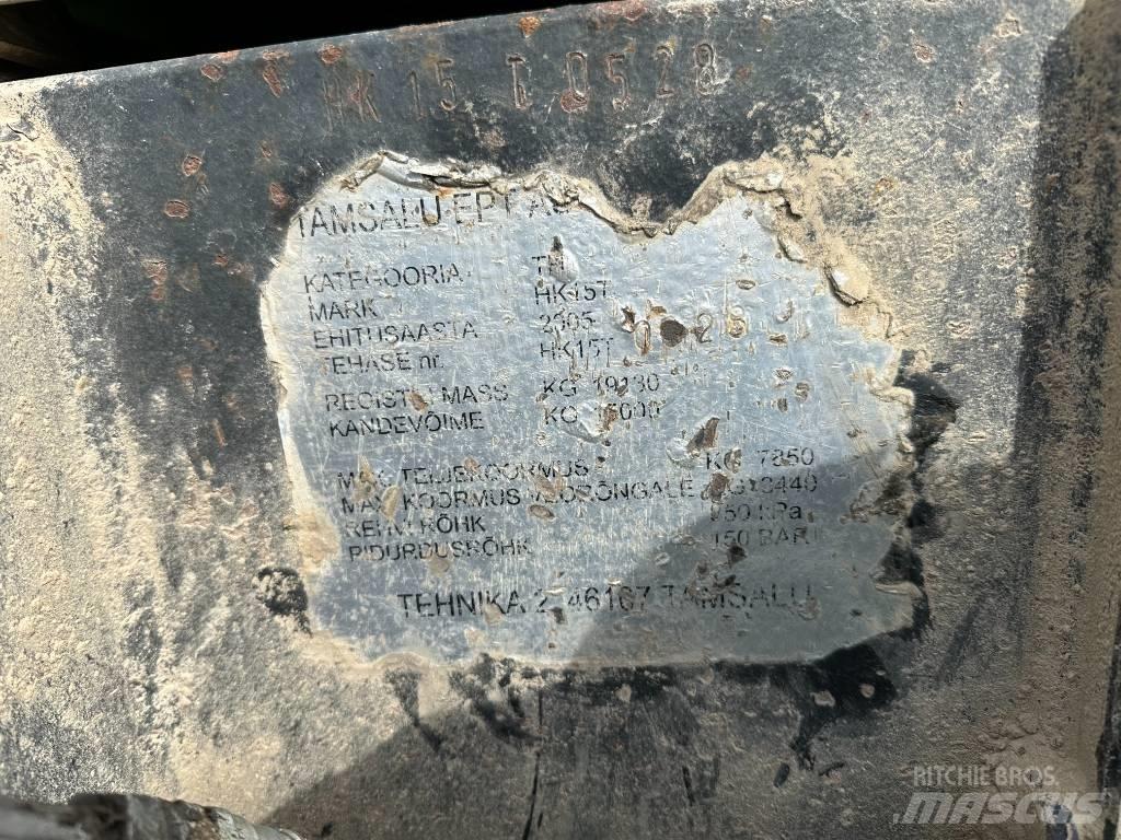 Tamsalu HK15T Kiper prikolice