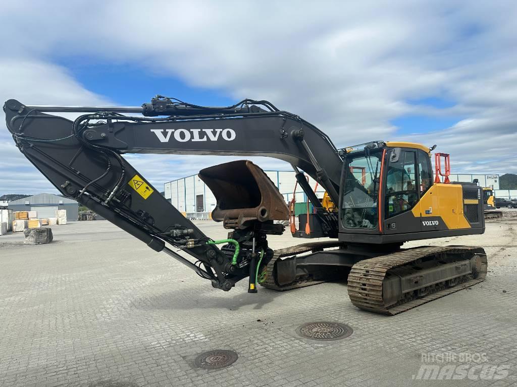 Volvo EC 200 EL Bageri guseničari