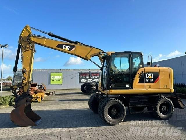 CAT M 314 F Bageri točkaši