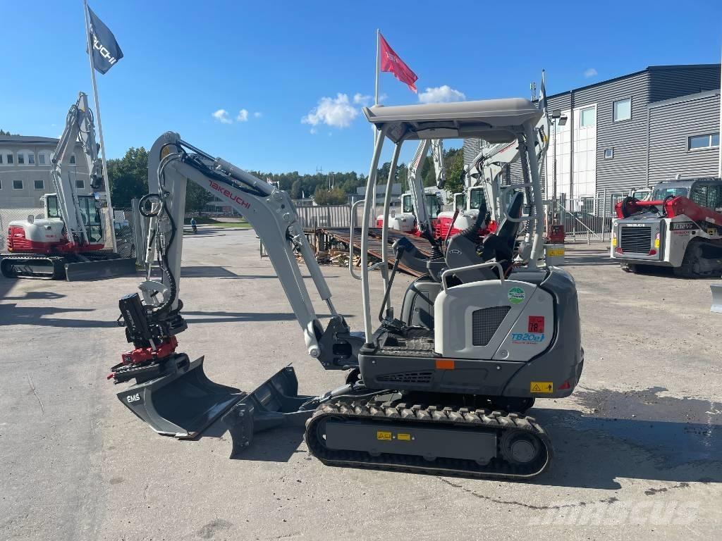 Takeuchi TB 20 E Mini bageri < 7t