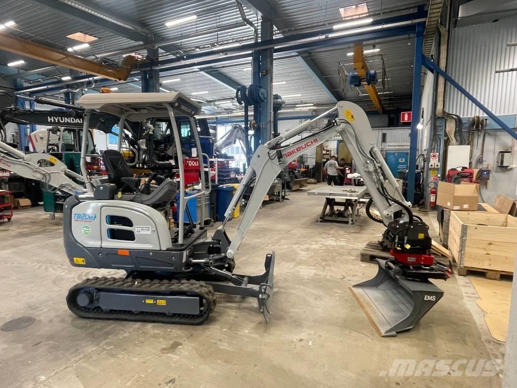 Takeuchi TB 20 E Mini bageri < 7t
