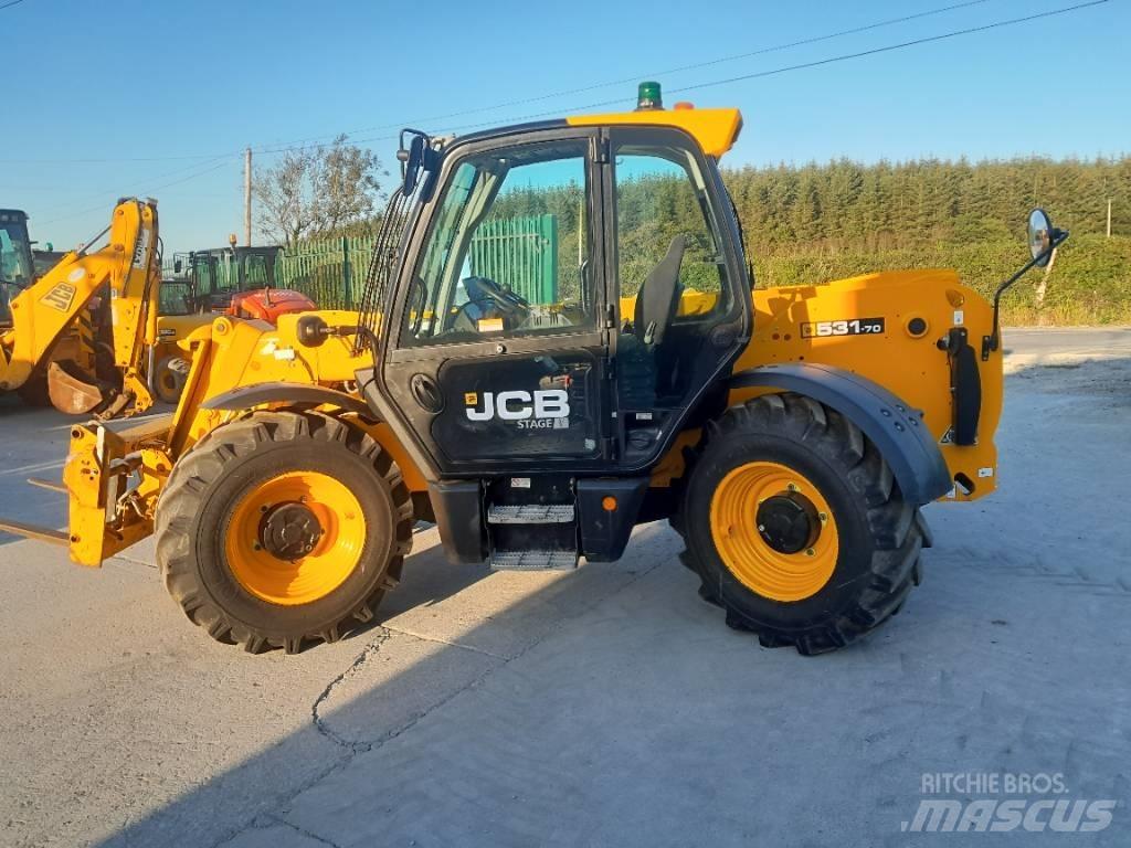 JCB 531-70 Poljoprivredni teleskopski utovarivači