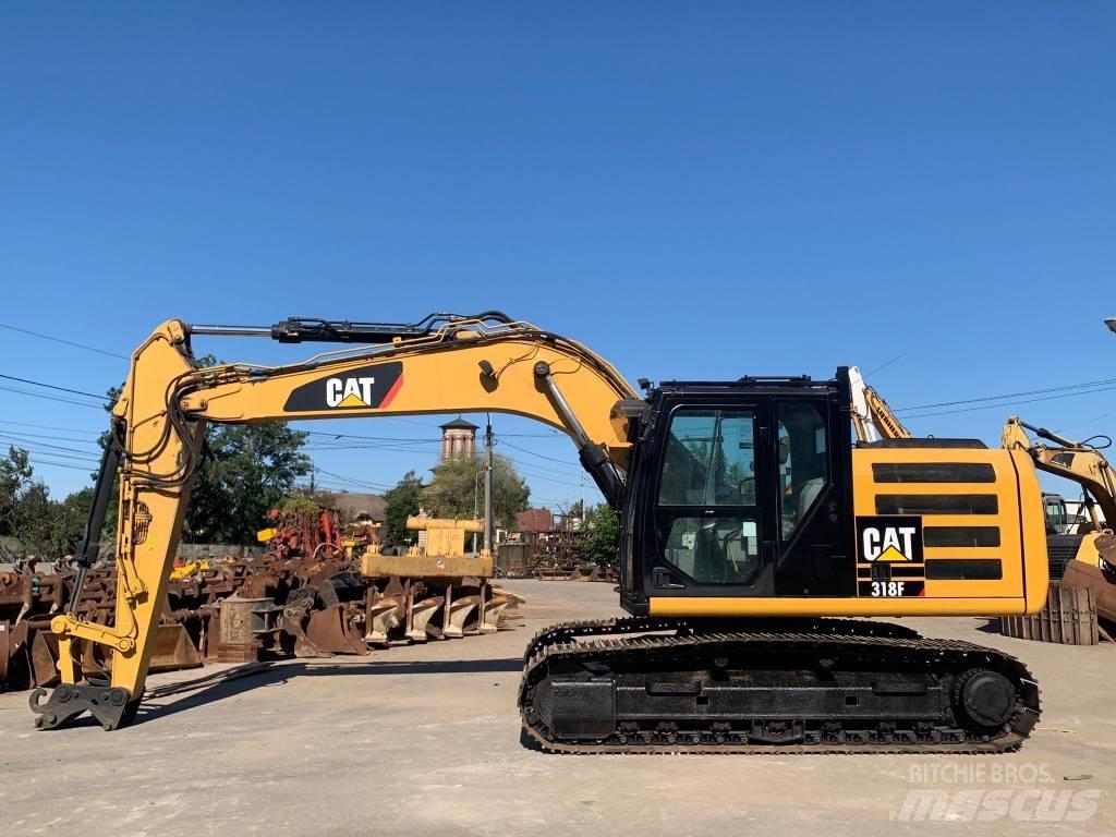 CAT 318F Bageri guseničari
