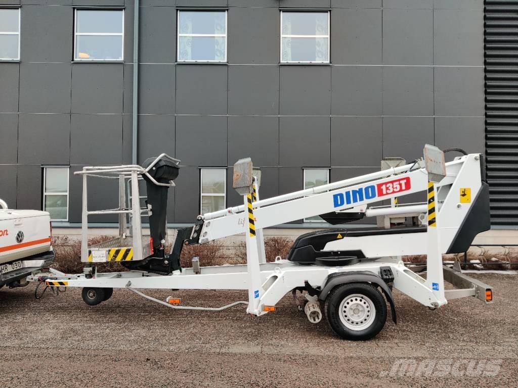 Dino 135 T Skylift Vučne prikolice se podiznom košarom