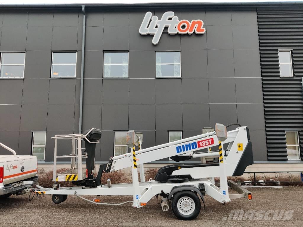 Dino 135 T Skylift Vučne prikolice se podiznom košarom