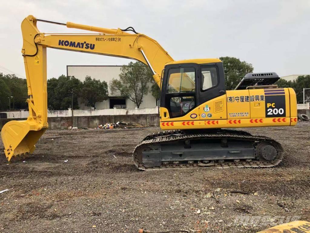 Komatsu pc200-7 Bageri guseničari