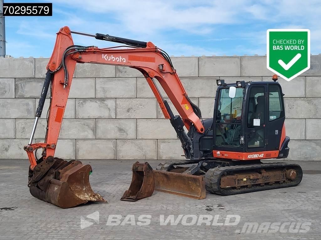 Kubota KX080-4a Mini bageri < 7t