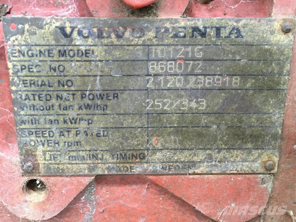 Volvo TD121G USED Motori za građevinarstvo