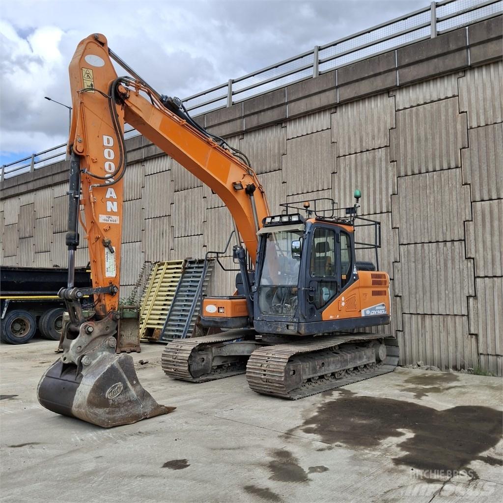 Doosan DX 140 LC Bageri guseničari